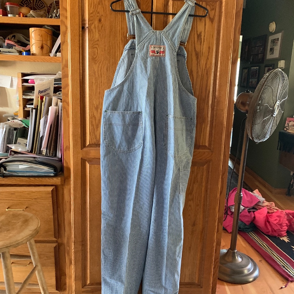 Rockies Striped Overalls